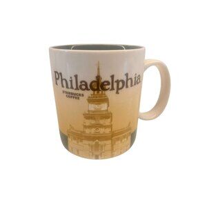 Starbucks 2011 Philadelphia Skyline Mug Superbowl Champion City Landmarks